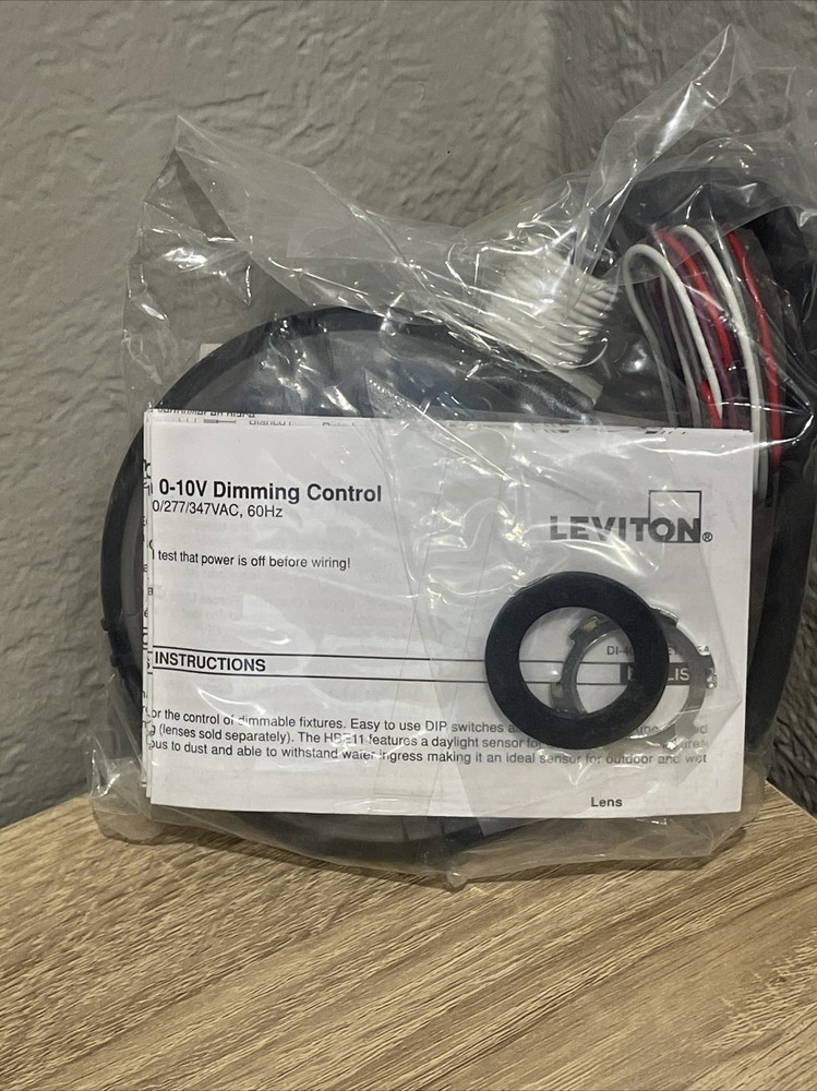 Leviton HBE11-IUB Occupancy Dimming Sensor Daylight Sensing