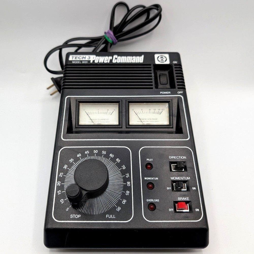 MRC Tech 3 Power Command Model 9000 Train Controller - Tested Works