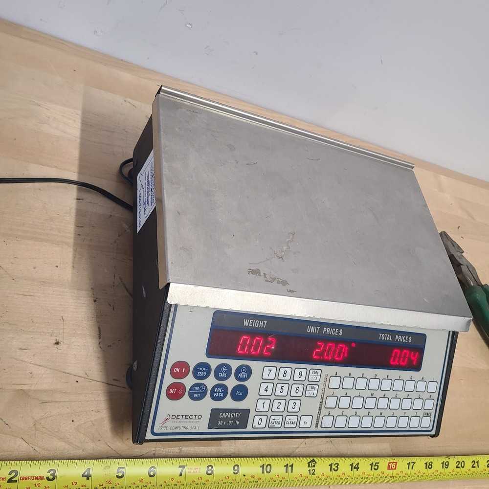 Cardinal Detecto Digital Price Computing Scale Model PC-30-A