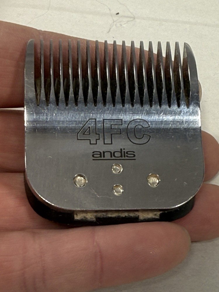 Andis 4FC And 7FC Clipper Blades Preowned