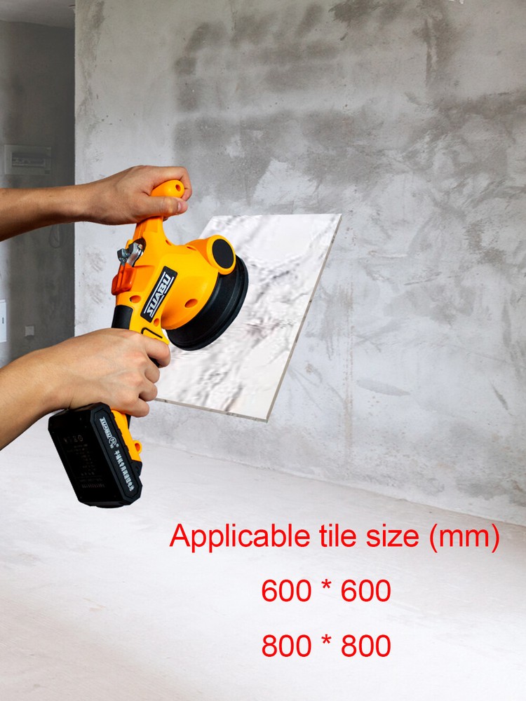 Electric Wireless Tile Tiler Vibrator Leveling Machine Tile Floor Laying Tools