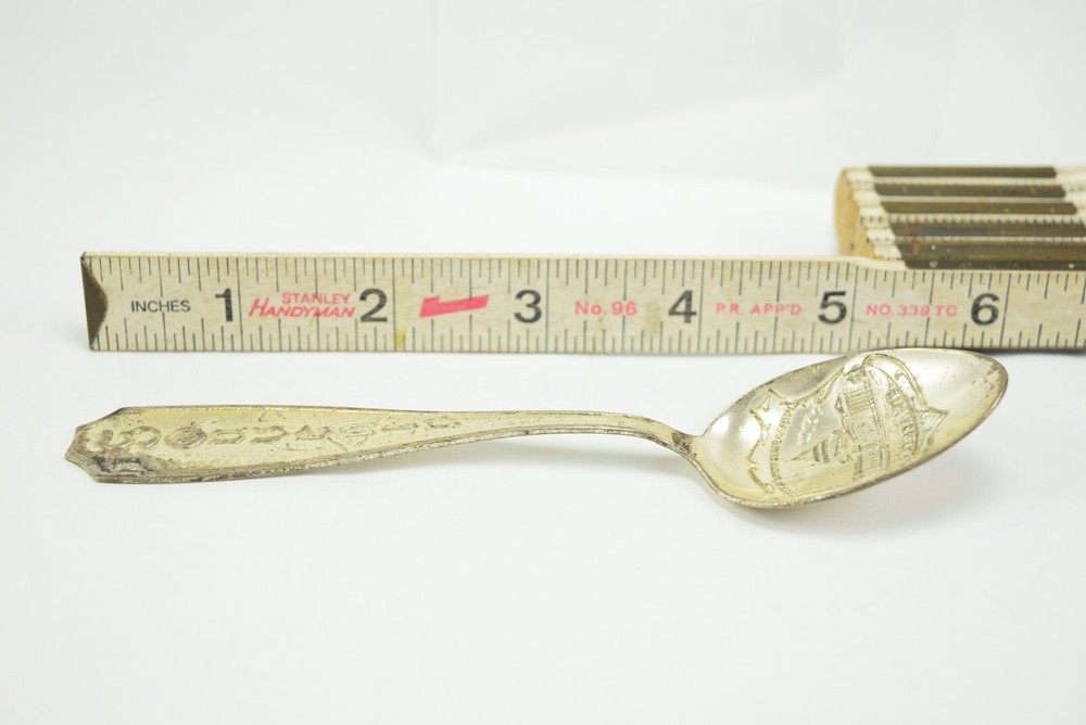 US Capitol Souvenir Silver Spoon