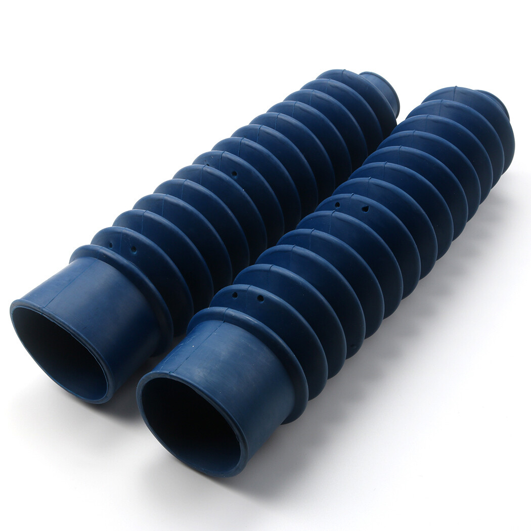 Blue Universal Fork Boots For Honda ATC 200X 1983 1984 1985 1986 1987