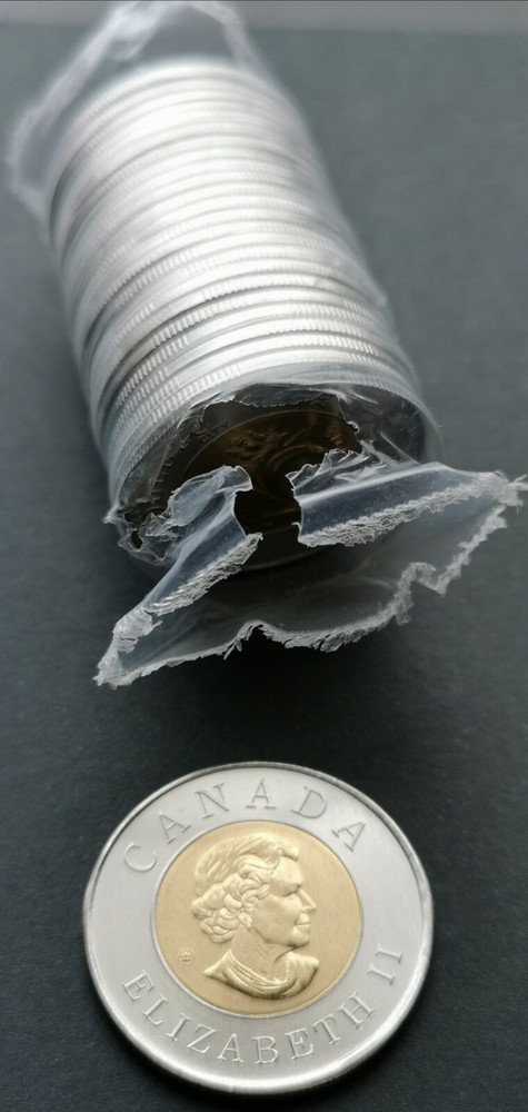 *** CANADA TOONIE 2008 *** QUEBEC 400 TH. ANN *** FROM MINT ROLL ***