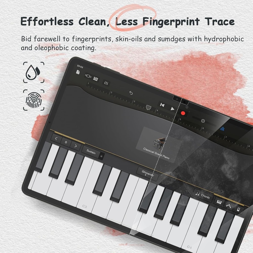 bersem 2 PACK Paperfeel Screen Protector Designed for Samsung Galaxy Tab S10...