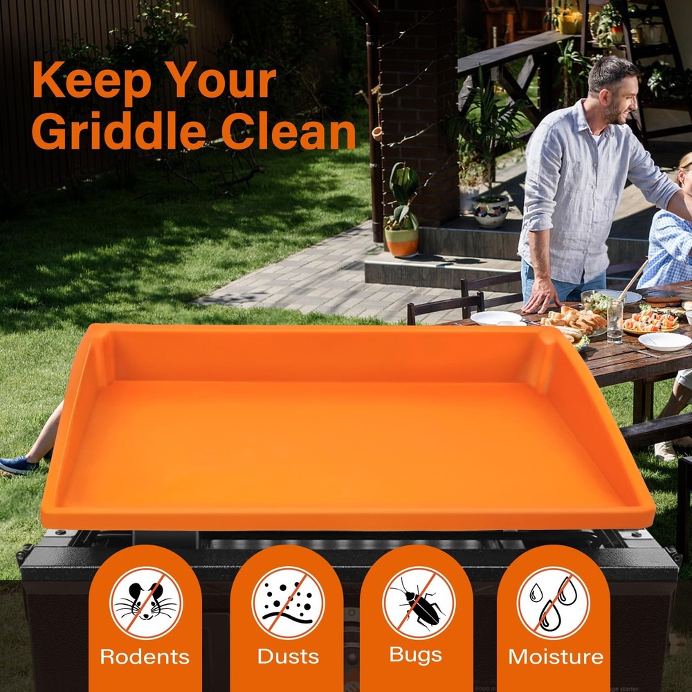 Silicone Griddle Mat for Blackstone, 28 inch Full Coverage Silicone Griddle C...
