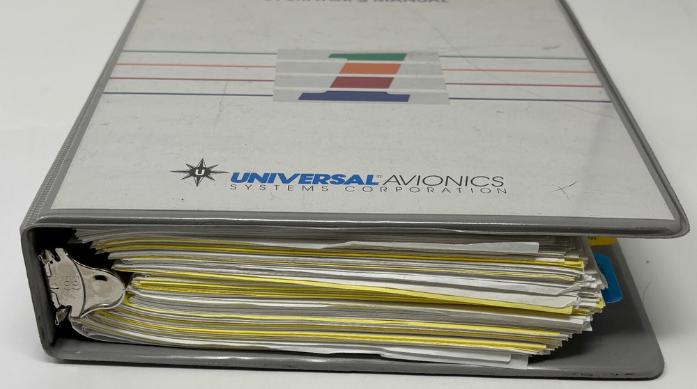 Universal Avionics Operator's Manual SCN 802 and 902 Flight Management Systems