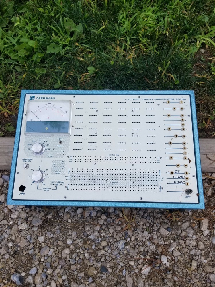 FEEDBACK ECC186 ELECTRONIC CIRCUIT CONSTRUCTOR. READ!!!!!