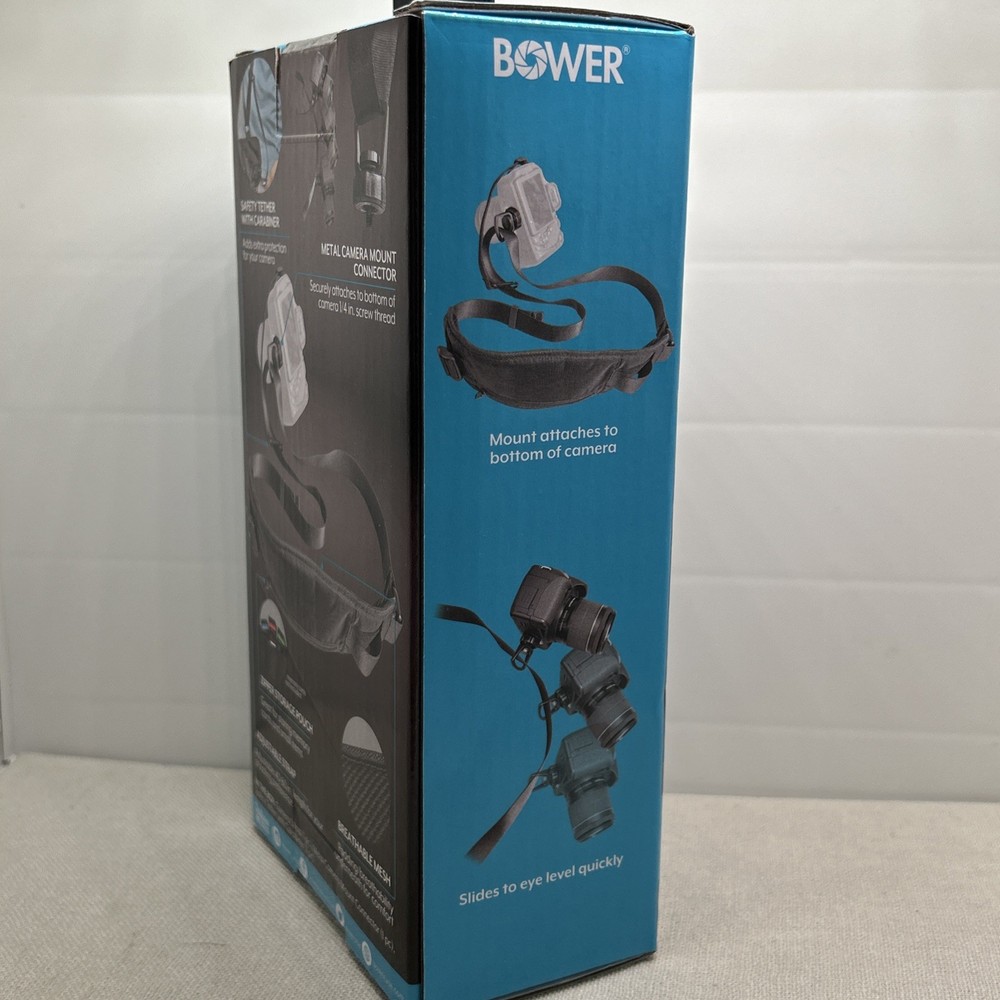 Camera Strap Bower Adjustable Swift-Shot - DSLR Mirrorless & Compact Camera NEW
