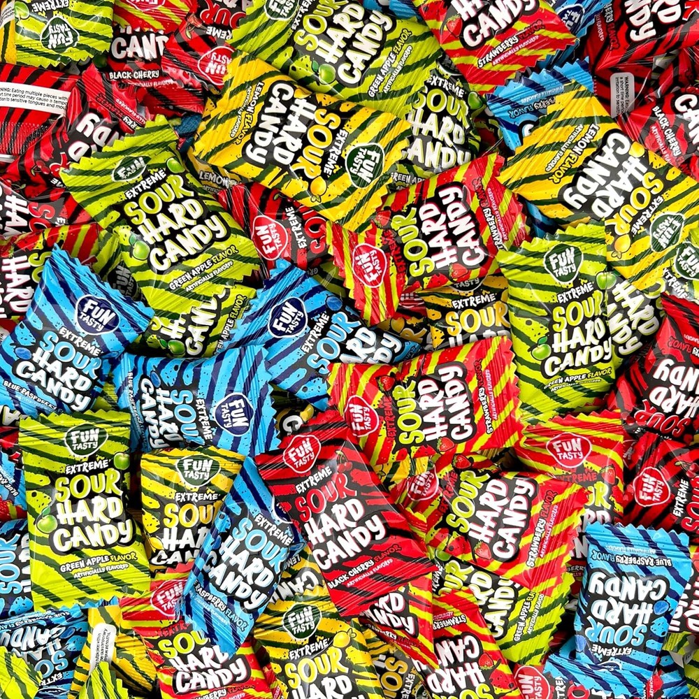 Extreme Sour Hard Candy Mix - 2 Pound Pack