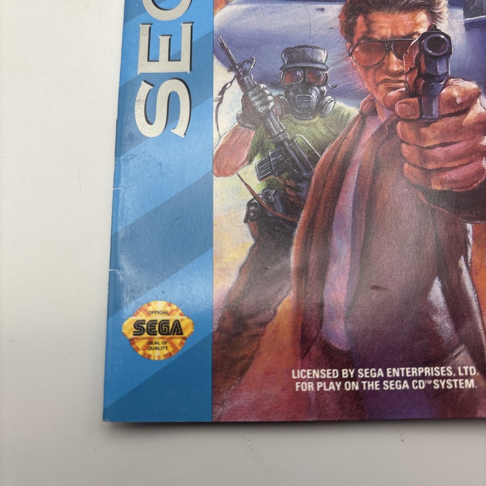 Sega CD Lethal Enforcers Instruction Manual Only