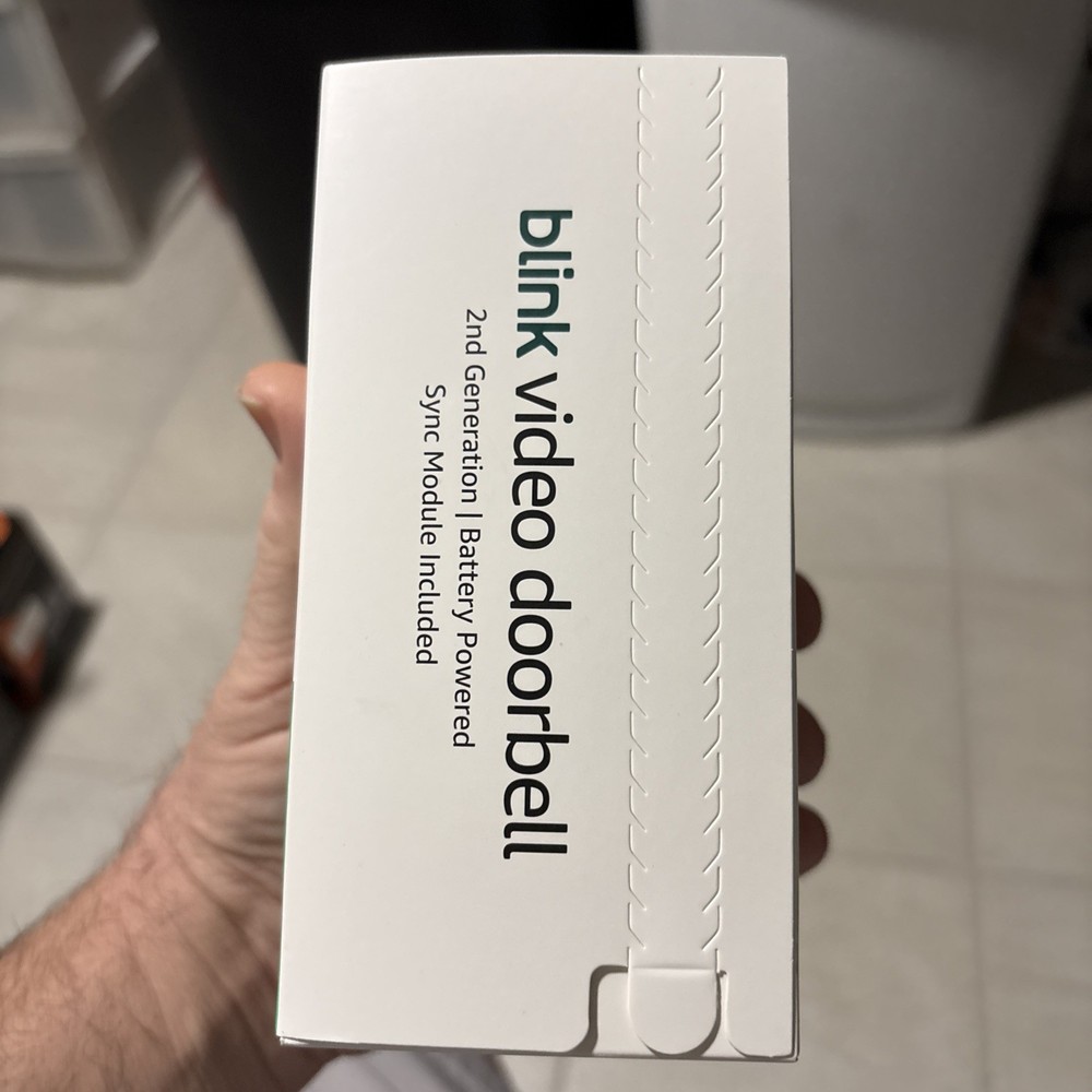 Blink Smart Video Doorbell Camera System Wireless Battery Operated W Sync Module