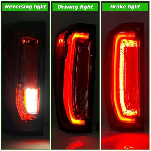 LED Tail Light Assembly Compatible with 2019-2024 GMC Left Driver Side LED Type