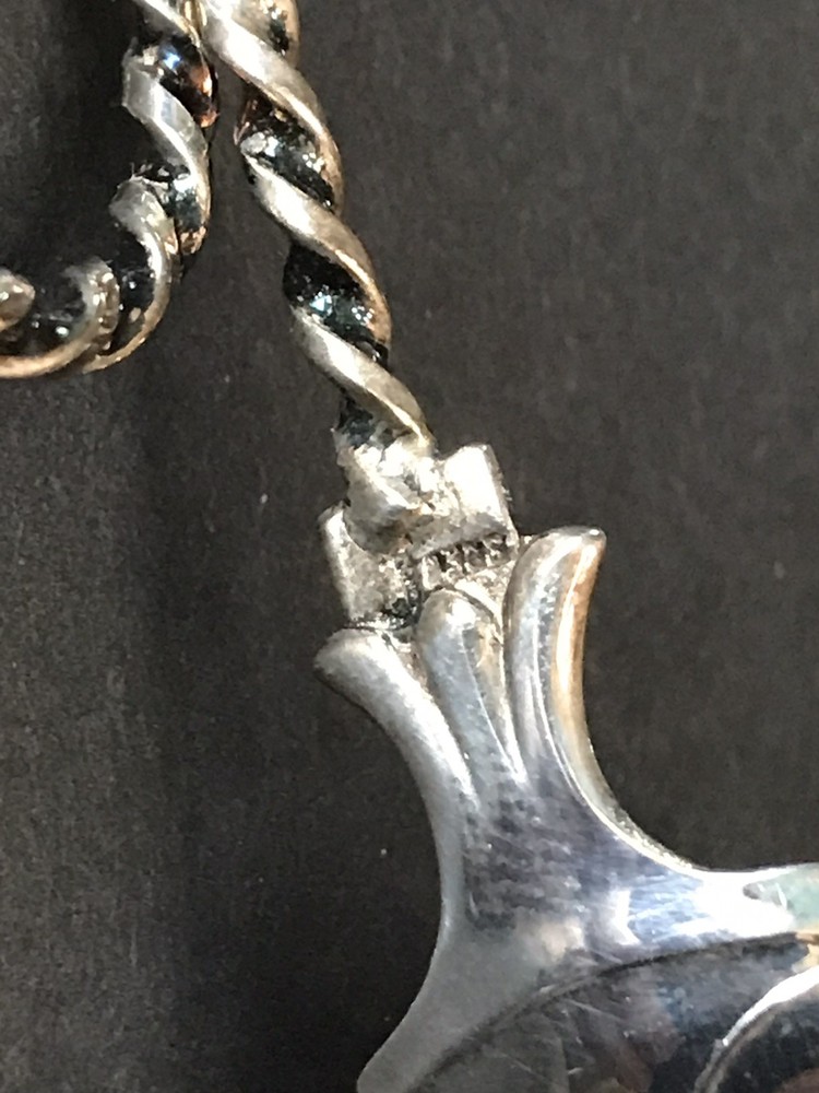 Norwegian 830S Silver Tea Caddy Spoon