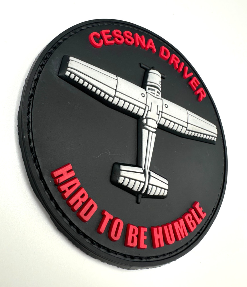 CESSNA PILOT / CESSNA DRIVER BUNDLE - HIGH QUALITY PVC PATCH