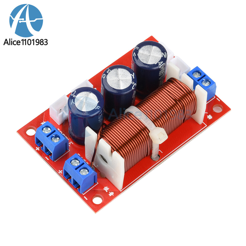2 Way Speaker Frequency Divider Audio Crossover Board 100Hz-10KHz Adjustable