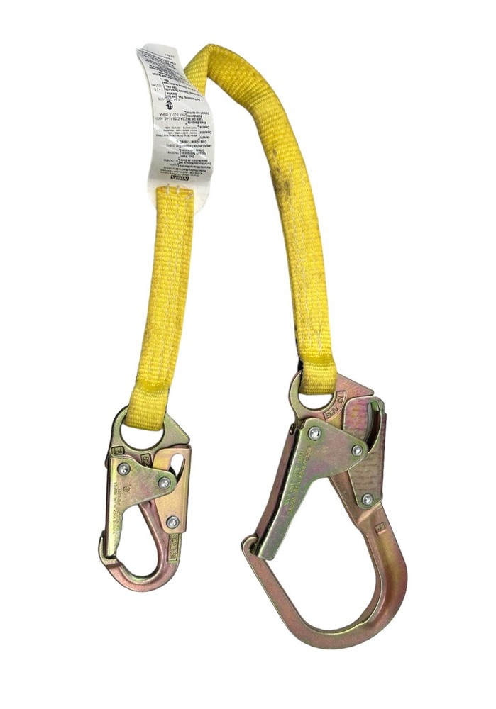 MSA 10038542 Nylon Web Restraint Lanyard, Fixed Length