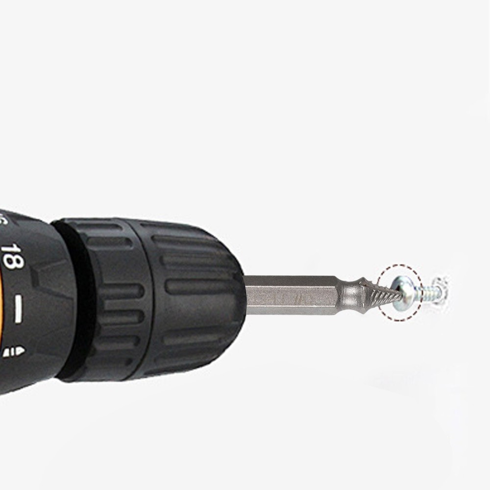 Damaged Screw Extractor Parts Replace 6PCS Speed Out Drill Bits Tool New