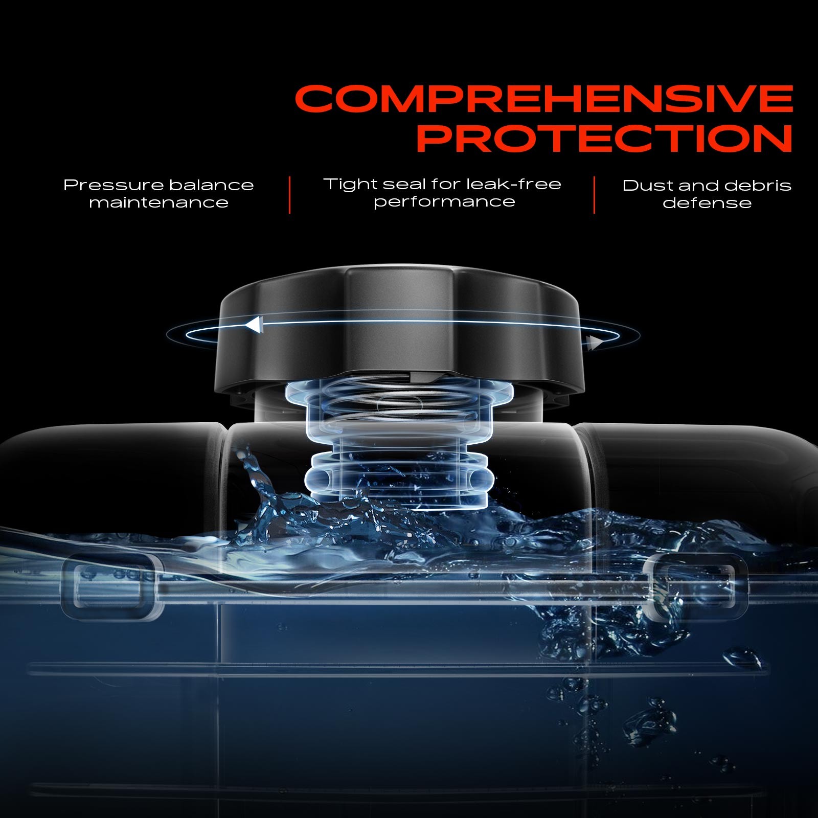 Coolant Overflow Expansion Tank Cap for Land Rover Discovery Range Rover Sport