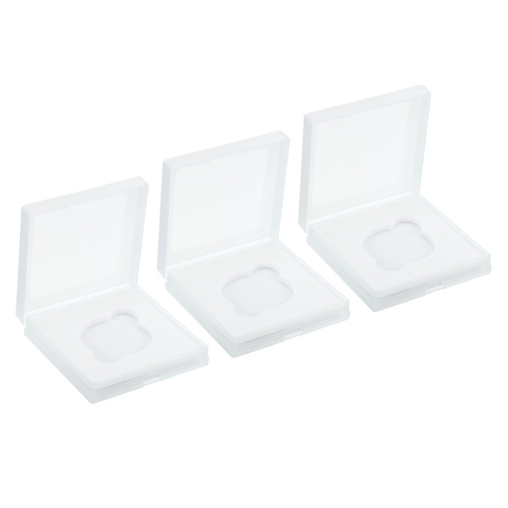 46mm Lens Filter Case,3pcs Camera Filter Case Portable Lens Filter Box Plastic