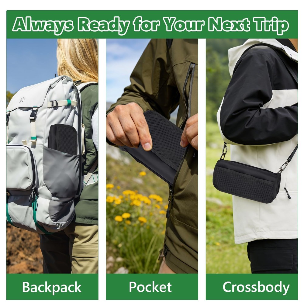 Folding Camping Stool - Lightweight Portable Collapsible Stool Compact Foldab...