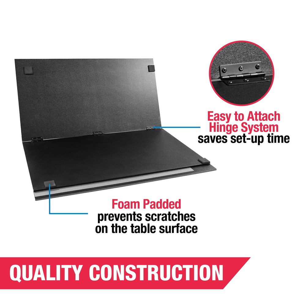 Table Tennis Conversion Top Indoor Fold-up design when not in use