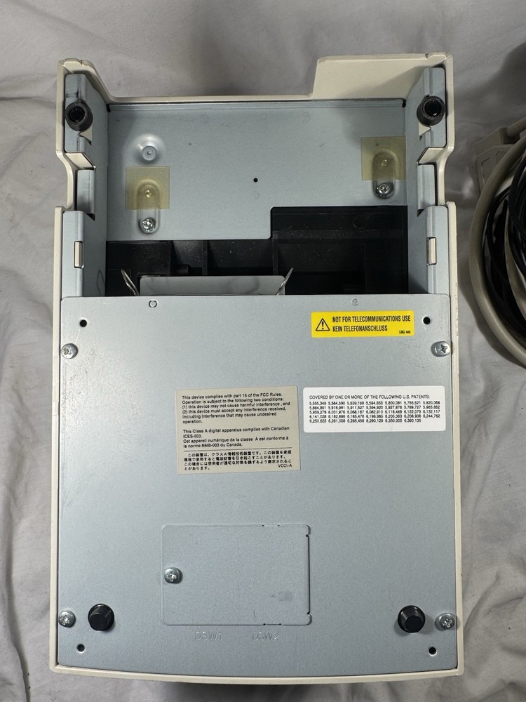 Epson TM-U220PD POS Dot Matrix Receipt Printer Grey Parallel - Tested Powers On