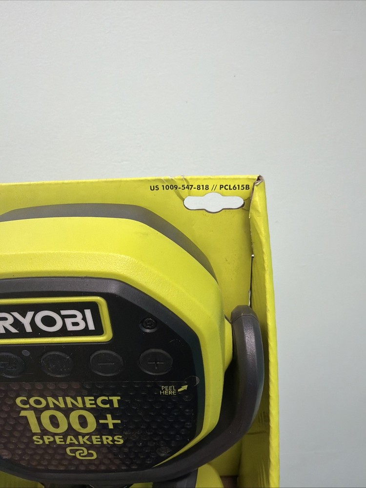 RYOBI ONE+ 18V Cordless VERSE Clamp Speaker (Tool Only)