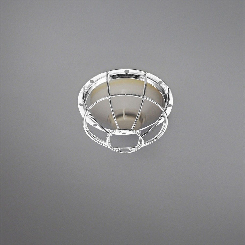 2 PCS Sprinkler Head Cap Detector Wire Guard Cover Flush Mount Fire Cage