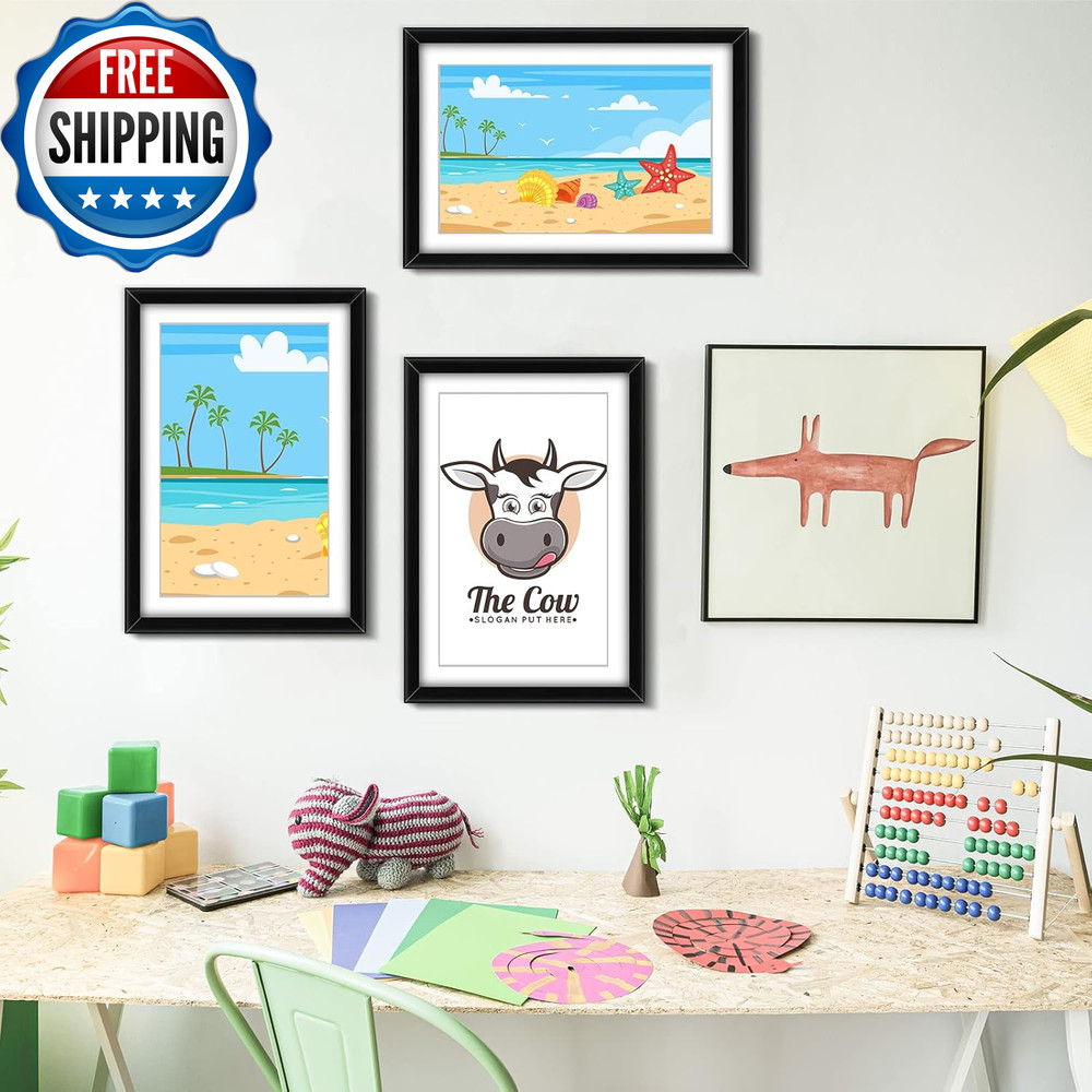 8 Pack Comic Book Frame UV Protection Comic Picture Magazine Frames...