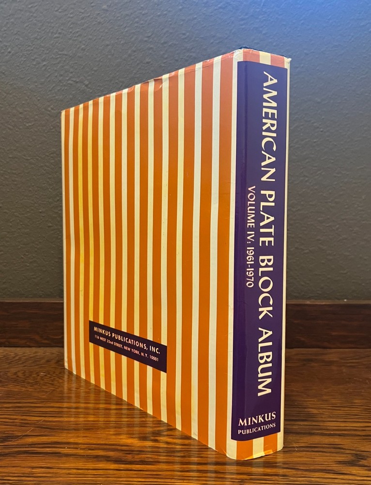 3 Ring Minkus Binder United States Plate Block for Stamp Collecting ZAYIX