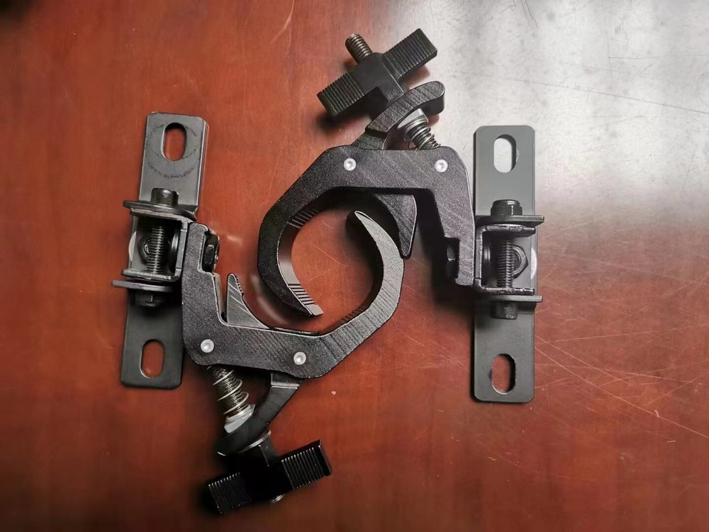 100pc/35-55mm clamp  foldable hook 360 rotation clamp light hook for stage light