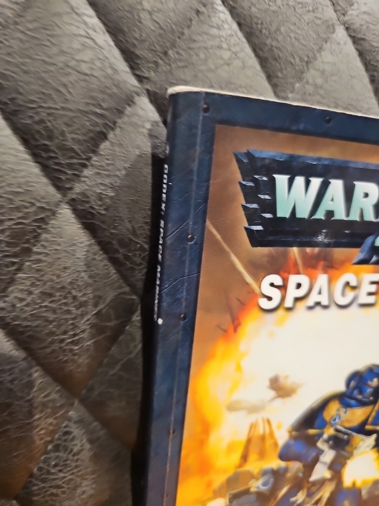Warhammer 40k Space Marines Codex Old OOP BKS9