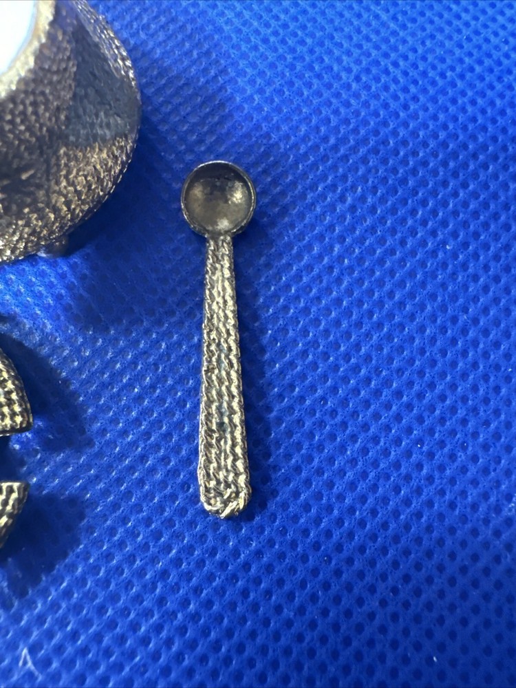 Miniature Trinket Boxes With Spoon Inside