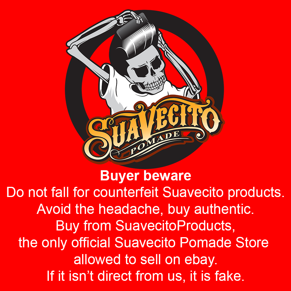 Suavecito Original or Firme (Strong) Hold Pomade 4 oz. or 32 oz.