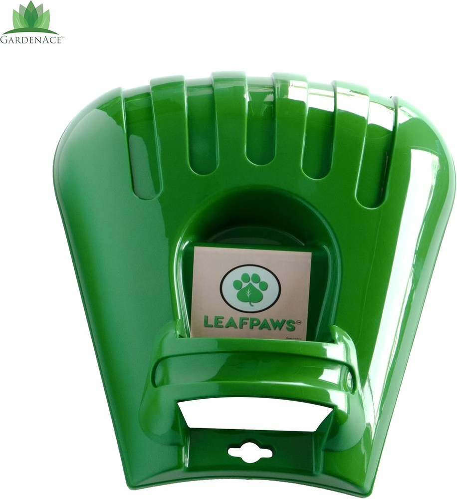 Hand Leaf Scoops | Large Rake | Pickup Claws | Picker Green