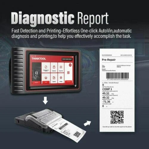 THINKCAR Bluetooth ALL Systems Diagnosis For Ford OBD2 Scanner IMMO Active Test
