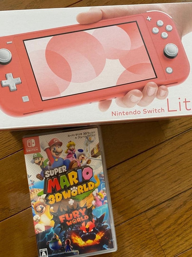NINTENDO SWITCH LITE Mario WORLD Set