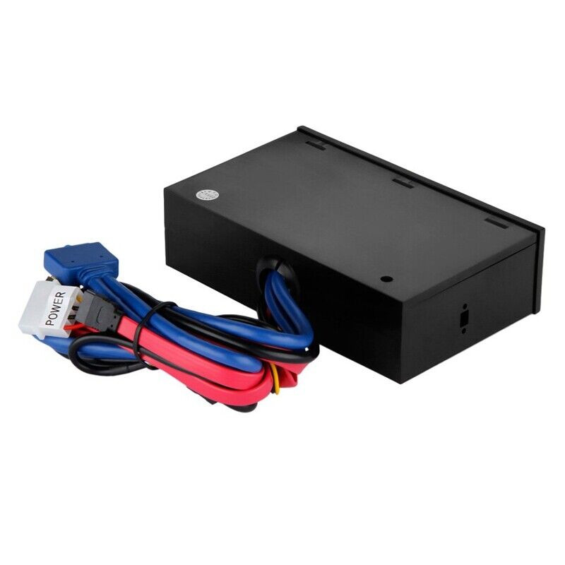 PC Front Panel 5.25" Dashboard Media Audio eSATA SATA Card Reader USB 3.0 Hub