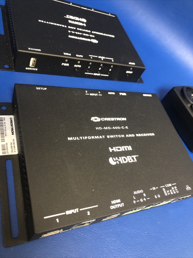 NEW Crestron HD-MD-400-C-ECrestron Multiformat Switch Kit