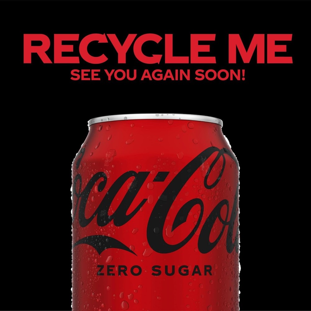 Coca-Cola Zero Sugar, 12 Pack Cans - Refreshing Zero-Calorie Soda Delight