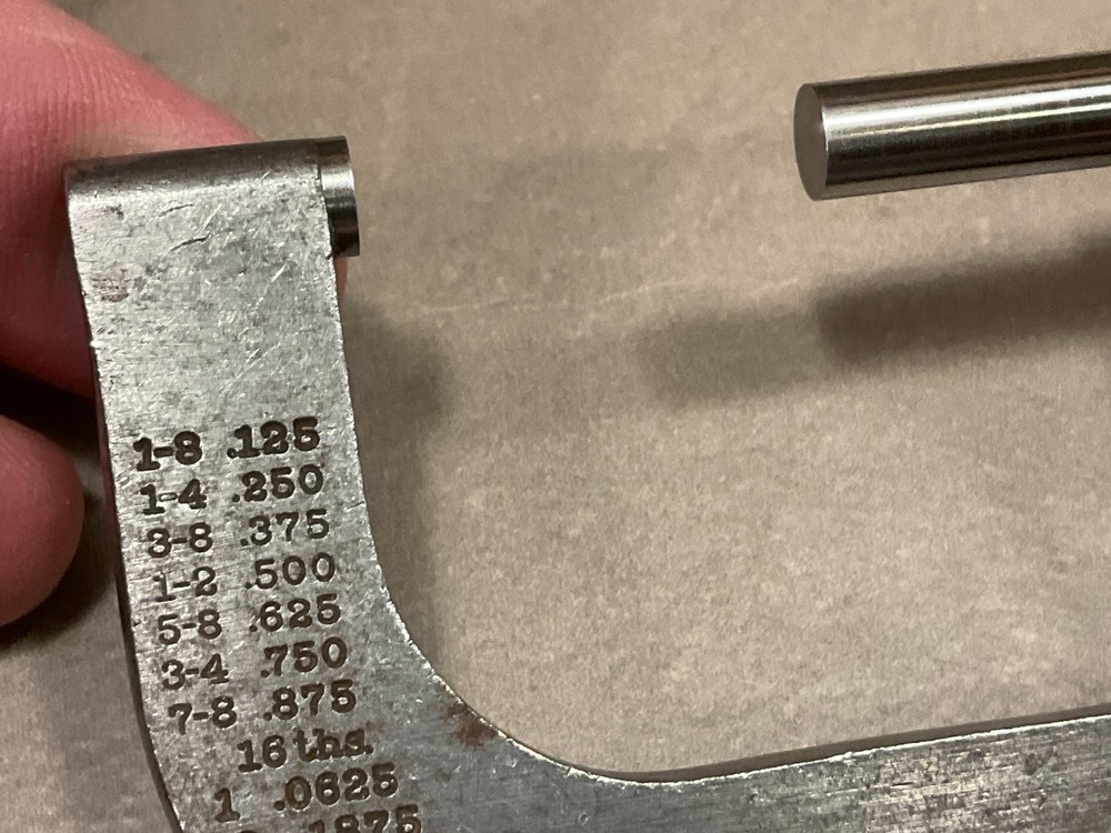 Brown & Sharpe No.48 Outside Micrometer 1-2"