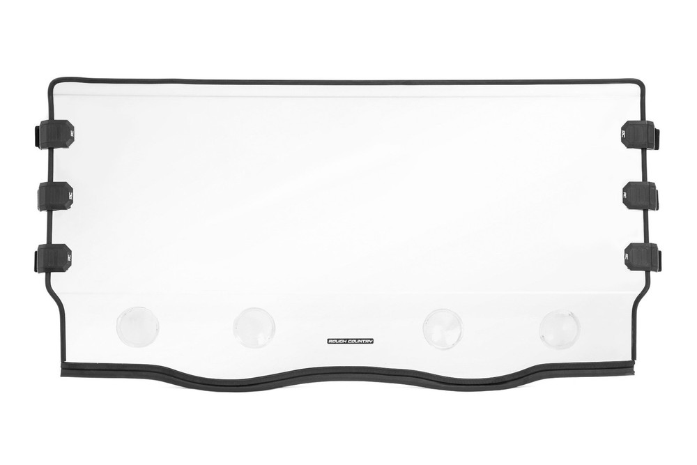 Rough Country Vented Full Windshield for Yamaha Viking
