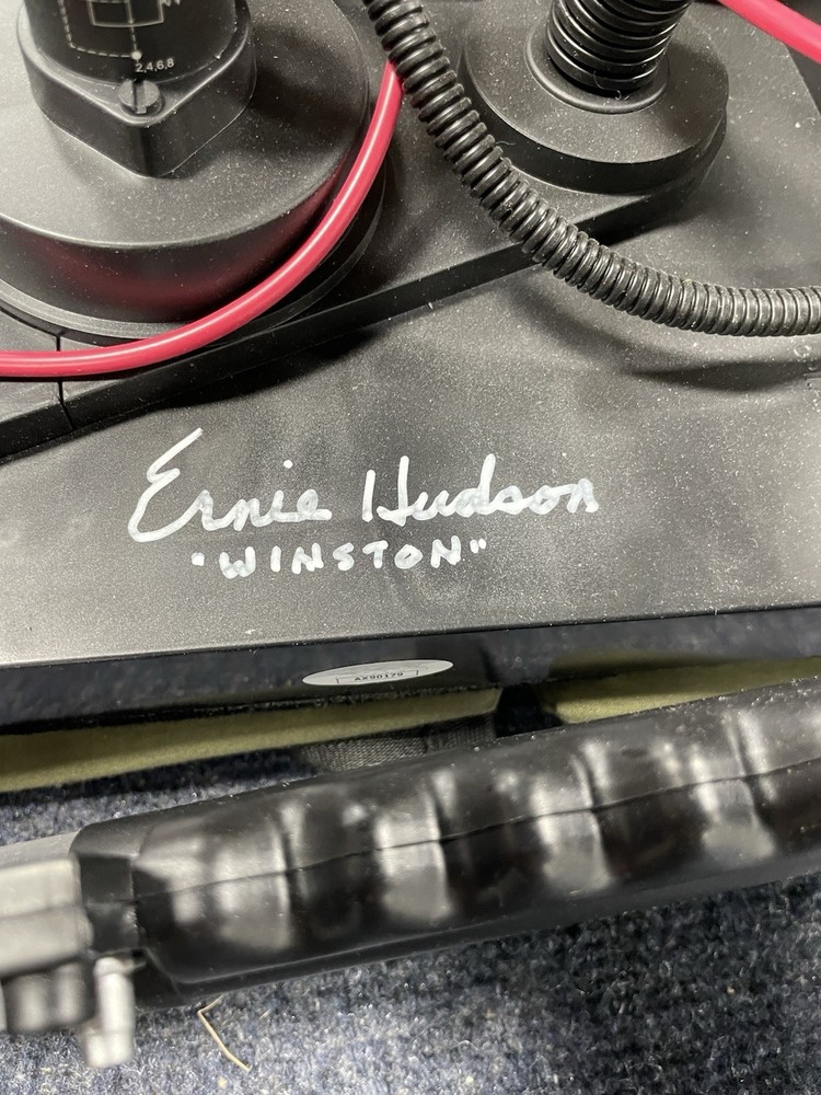 Ernie Hudson Signed Winston Zeddemore Ghostbusters Proton Pack Autographed JSA