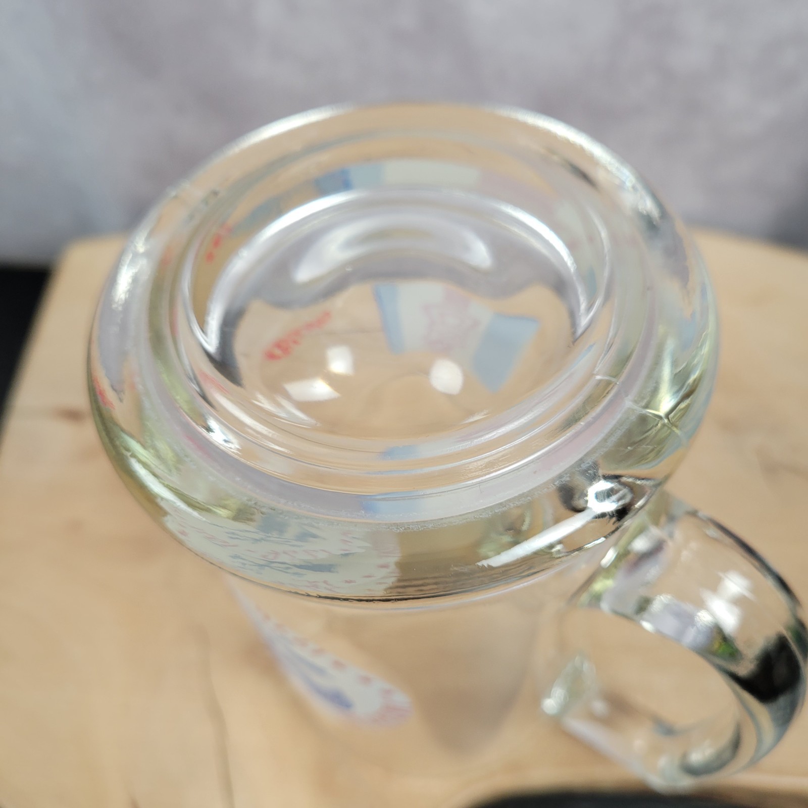 Blistex Pharmacy Advertising Glass Mug Stein America's Bicentennial US 1976 VTG