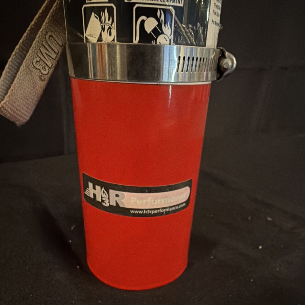 H3R Performance Red Fire Extinguisher with Mount, Halotron Compatible