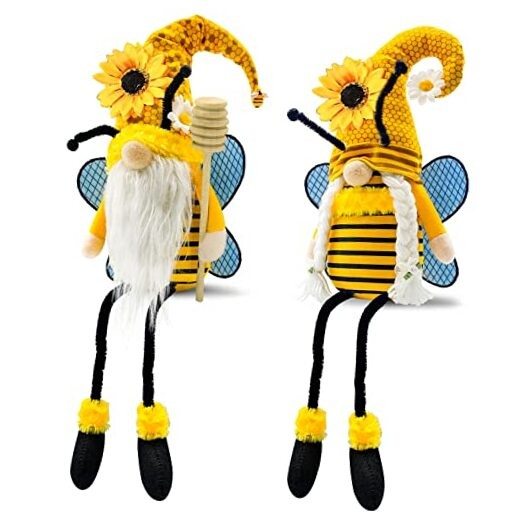 Spring Decorations for Home - Honey Bumble Bee Sunflower Plush Spring-bee
