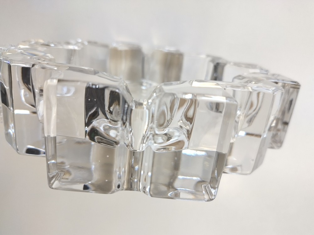 Crystal Ashtray 8 Point Star 6 Inch Decorative