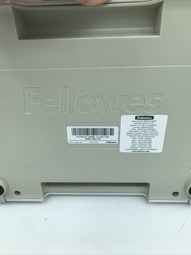 Fellowes Starlet 90 Personal Comb Binding Machine