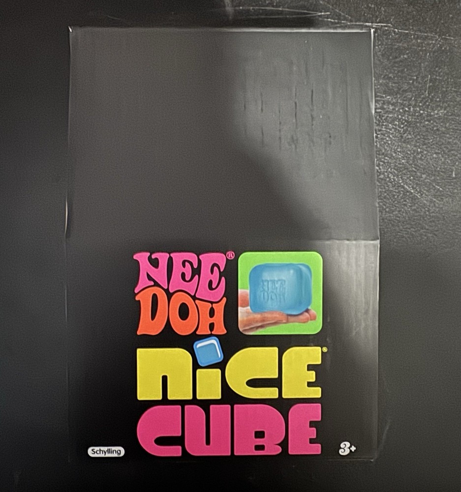 Needoh Nice Cube Super Solid Squish Squeeze Stress Reliever Toy Lot 12